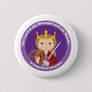 St. Catherine von Alexandria Button