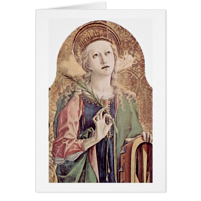 St.Catherine von Alexandria durch Carlo Crivelli (Vorne)