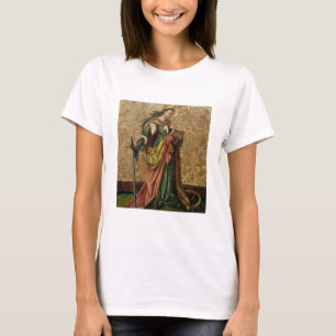 St. Catherine von Alexandria (Öl auf Platte) 2 T-Shirt