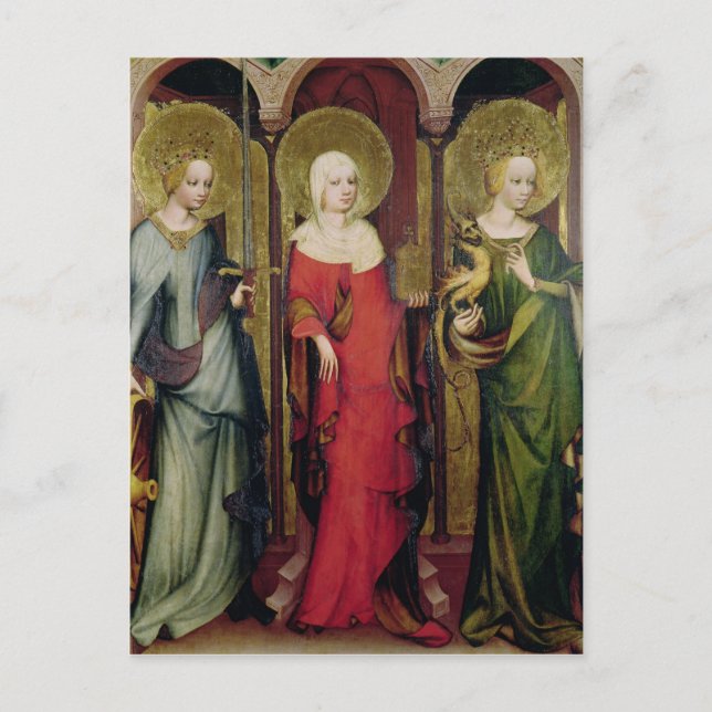 St. Catherine von Alexandria, St. Mary Postkarte (Vorderseite)