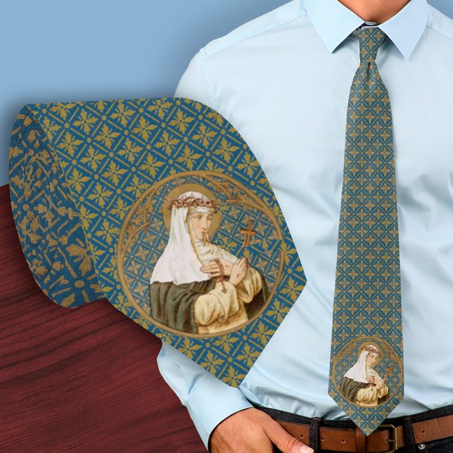 St. Catherine von Siena (19 BK) Krawatte (Von Creator hochgeladen)