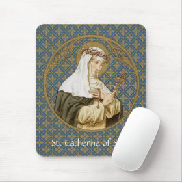 St. Catherine von Siena (19 BK) Mousepad