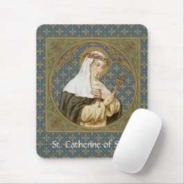 St. Catherine von Siena (19 BK) Mousepad