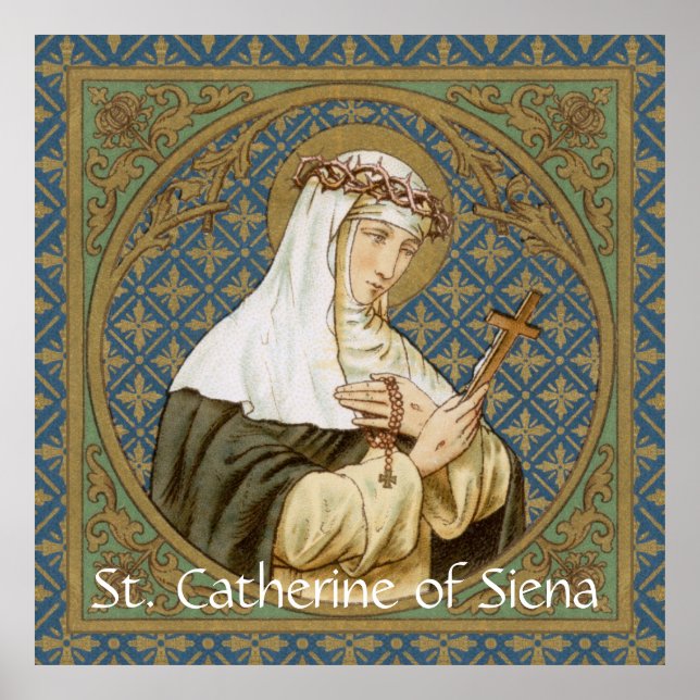 St. Catherine von Siena (19 BK) Poster (Vorne)