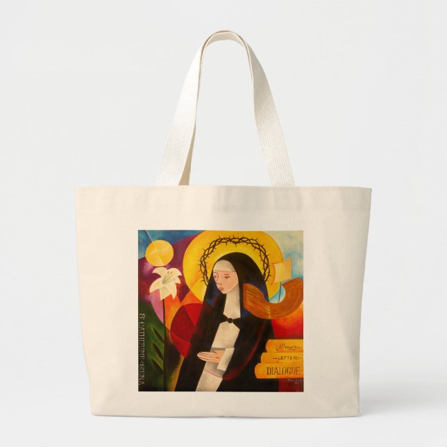 St. Catherine von Siena 2007 Jumbo Stoffbeutel (Vorne)