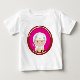 St. Catherine von Siena Baby T-shirt