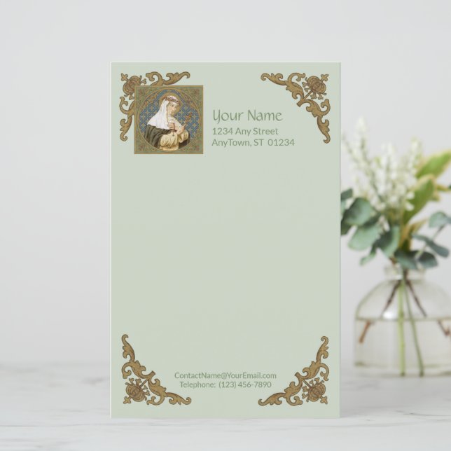 St. Catherine von Siena (BK 19) (Art. 2 Blatt A) (Stehend Vorderseite)