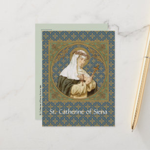 St. Catherine von Siena (BK 19) Postkarte