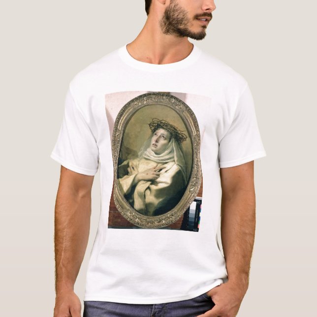 St. Catherine von Siena, c.1746 T-Shirt (Vorderseite)