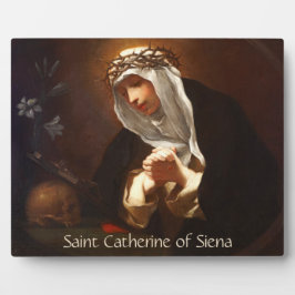 St. Catherine von Siena (Franceschini) Horizontal Fotoplatte