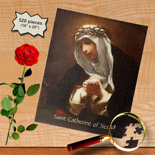 St. Catherine von Siena (Franceschini) Vertikal Puzzle