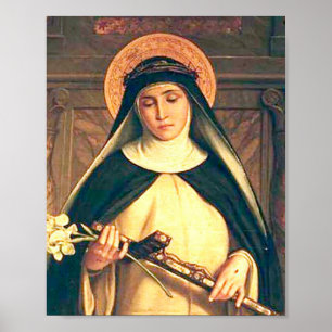 St. Catherine von Siena Poster