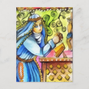 St. Catherine von Siena Postkarte