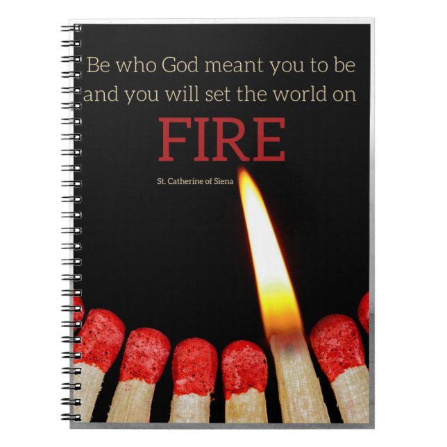 St. Catherine von Siena Prayer Journal Notizblock (Vorderseite)