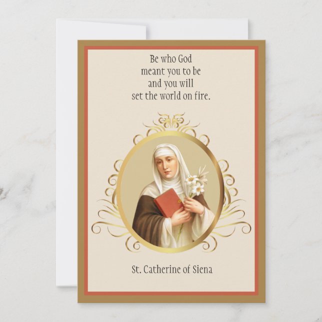 St. Catherine von Siena Religious Nun (Vorderseite)