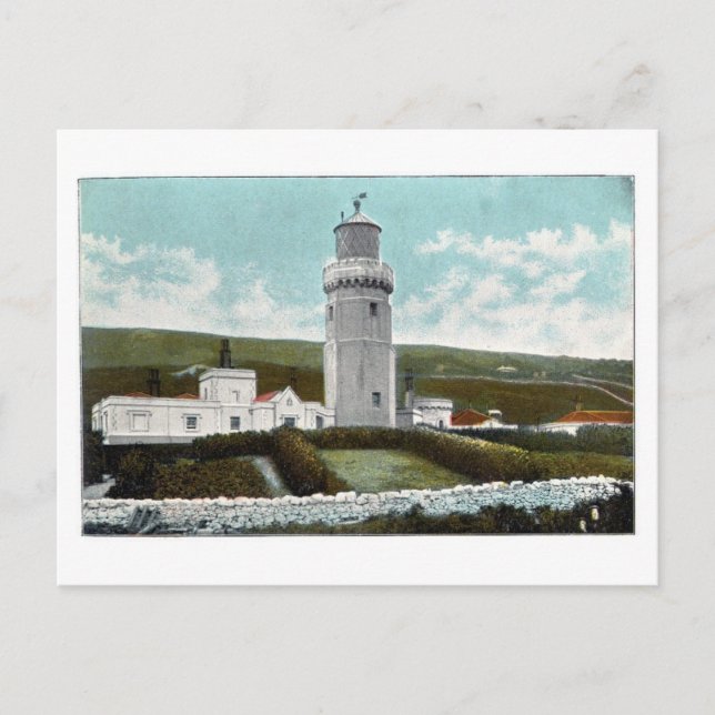 St. Catherine's Lighthouse, Isle Of Wight 1905 Postkarte (Vorderseite)