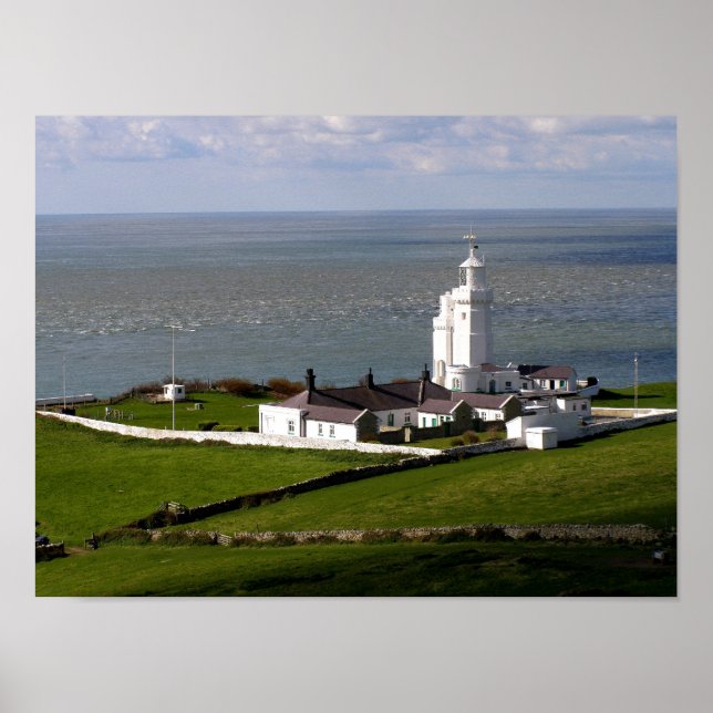 St Catherine's Lighthouse Poster (Vorne)