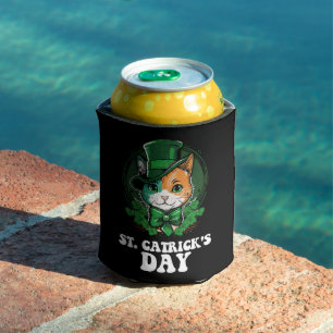 St Catricks Day Cat Lovers St Patrick's Day Dosenkühler