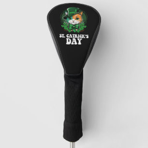 St Catricks Tag Katzenliebhaber St. Patricks Tag Golf Headcover