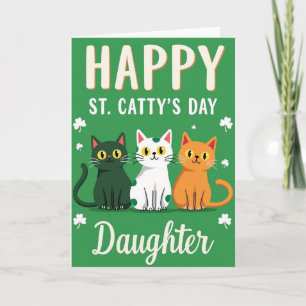 St. Cattys Tag Tochter Karte