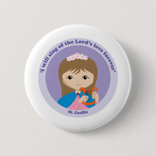 St. Cecilia Button