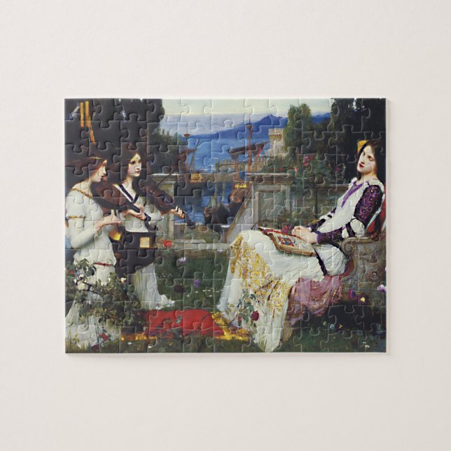 St Cecilia - John William Waterhouse Puzzle (Horizontal)