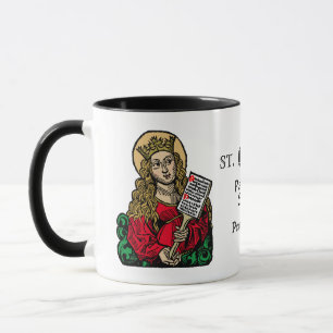 St. Cecilia mit Hymn Board (Nürnberg) Tasse