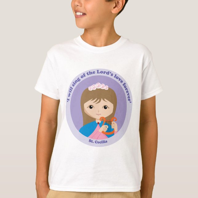 St. Cecilia T-Shirt (Vorderseite)