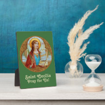 St. Cecilia von Rom (BK 003) 5"x7"