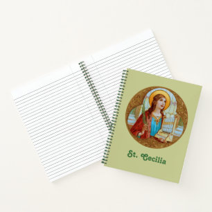St. Cecilia von Rom (BK 003) Notizbuch