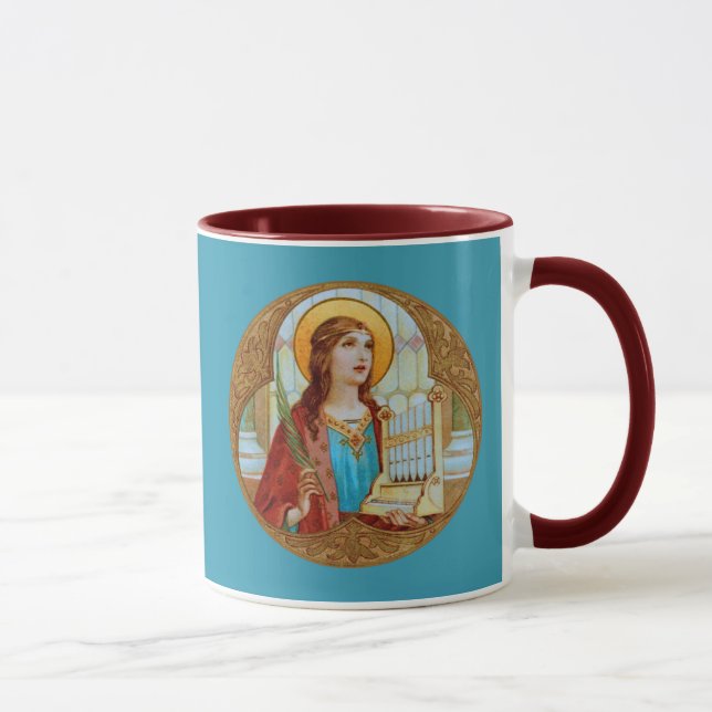St. Cecilia von Rom (BK 003) Tasse 2 (Rechts)