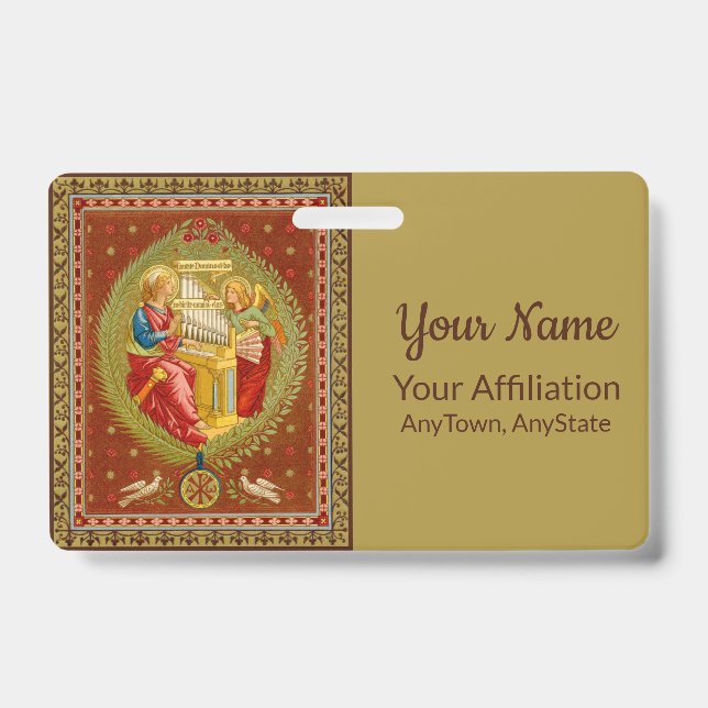 St. Cecilia von Rom (SNV 36, Stil 2) Ausweis (Vorderseite)