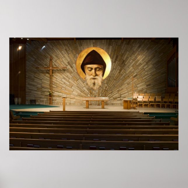 St. Charbel Kapelle Poster (Vorne)