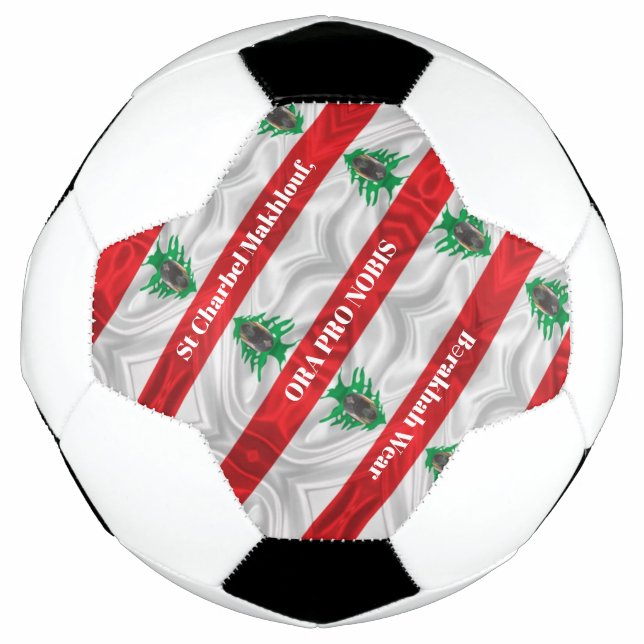 St. Charbel Makhlouf Fußball (Vorderseite)