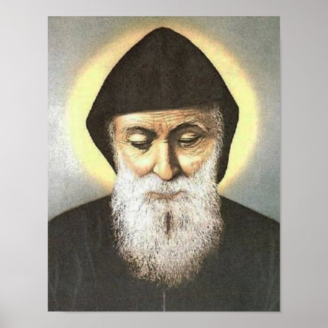 St. Charbel Makhlouf Poster (Vorne)