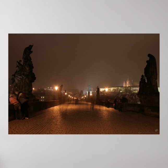 St. Charles Bridge, Prag Poster (Vorne)