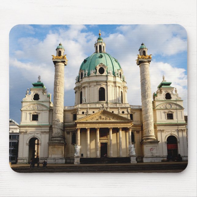 St.-Charles-Kirche Mousepad (Vorne)