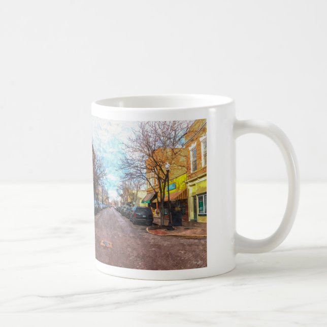 St- Charleshauptst. Painterly Kaffeetasse (Rechts)