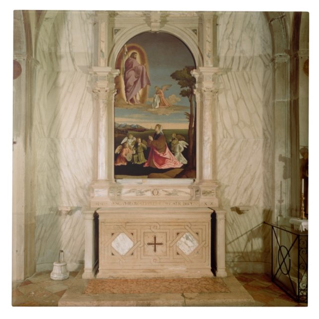 St. Christina Altarpiece Fliese (Vorderseite)