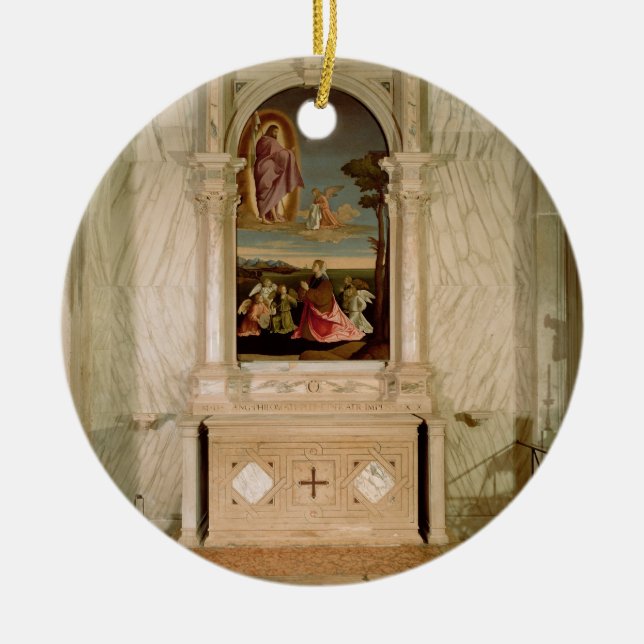 St. Christina Altarpiece Keramikornament (Vorne)