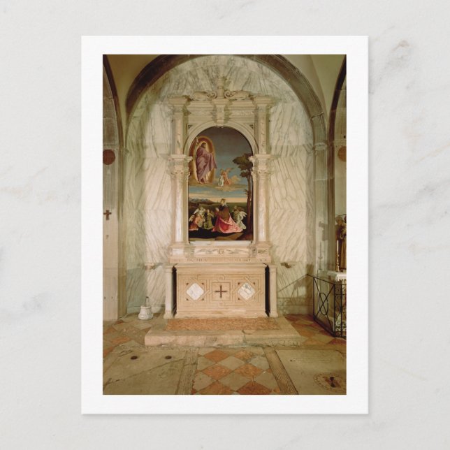 St. Christina Altarpiece Postkarte (Vorderseite)