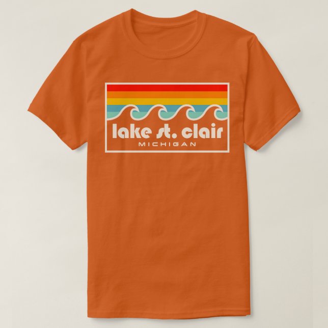 St. Clair Fischen Vintage Wave T-Shirt (Design vorne)