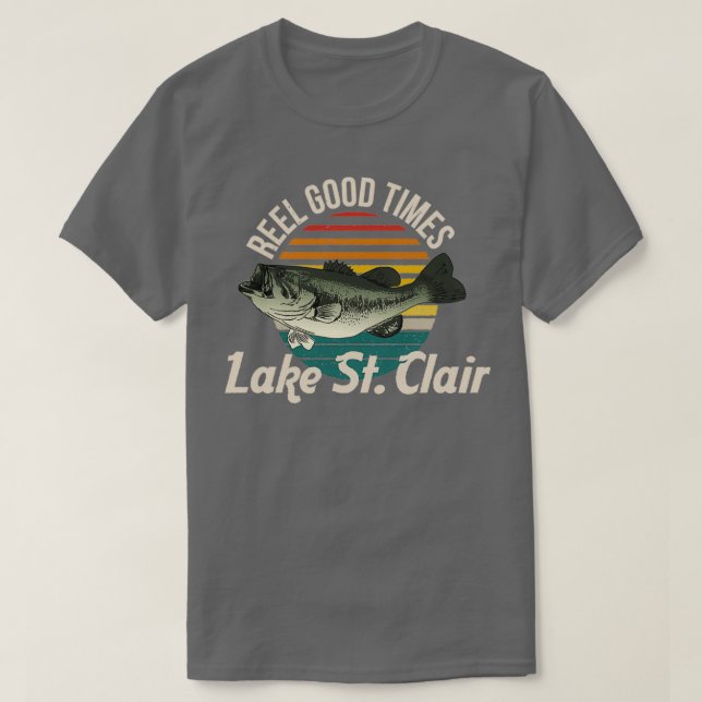 St Clair Reel Good Times Sees Fisherman Vint T-Shirt (Design vorne)