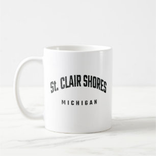 St. Clair Shores Michigan MI Kaffeetasse