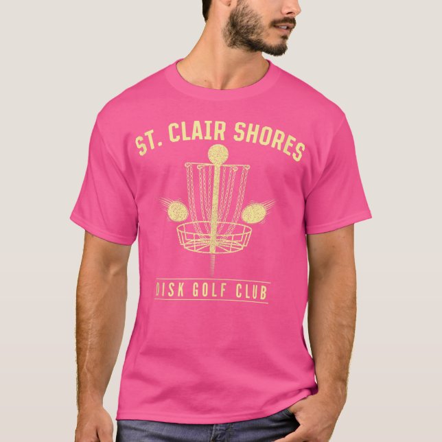 St Clair Shows Disc Golf Club T-Shirt (Vorderseite)
