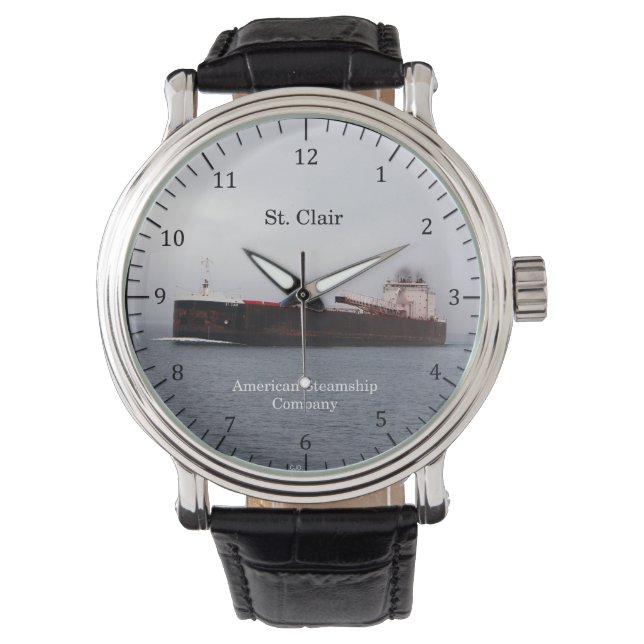 St. Clair Uhr (Vorderseite)