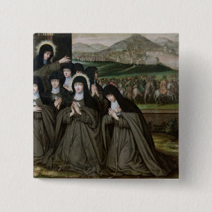 St. Claire mit ihrer Schwester, Agnes und Nonnen Button