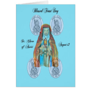 St. Clare des Assisi-Fest-Tages