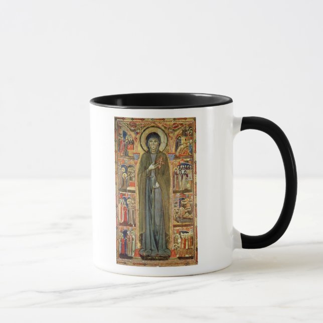 St. Clare mit Szenen von ihrem Leben Tasse (Rechts)