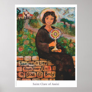 St. Clare of Assisi Classroom-Poster Poster